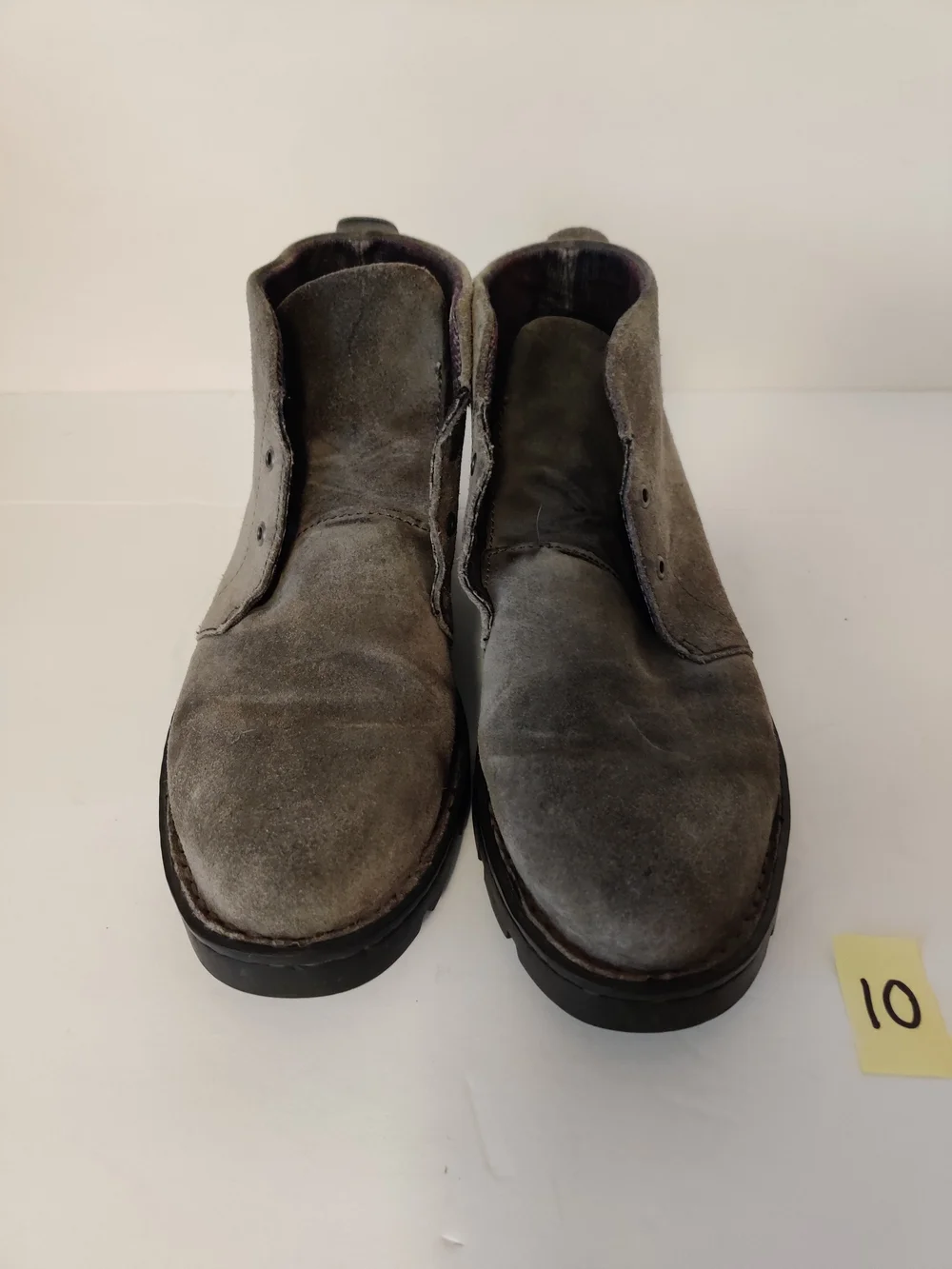 Born Gray Suede Chukka Boots - Casual Lace-Up 8